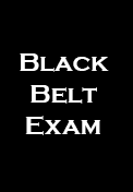 Black Belt Exam